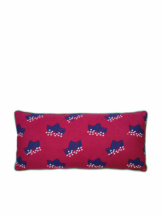 Pernă decorativă pentru copii Mimi'lou Fuchsia L55xH25buc