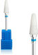 Nail Drill Ceramic Bit with Cone Head Blue