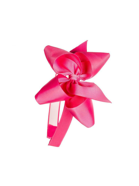 Mom & Dad Pink Kids Headband with Bow