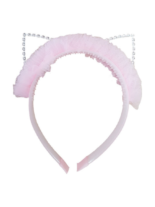 Elecool Kinder Stirnbänder Cat Ears mit Ohren Rosa