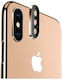 Cover Camera Protection Metal Frame Gold for the iPhone XS Max