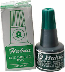 Huhua Huhua Liquid Ink for Ink Pad Green