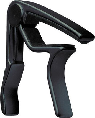 Daniel Metallic Trigger Capo for Classic Guitar Black
