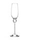 Novaker Ecru Crystal Wedding Champagne Glasses KP2210 2 Pieces