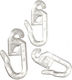 Curtain Hook Pins for Hoops 30pcs