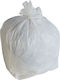 Thivaika Plastika Trash Bags for Rubble Capacity 100lt 80x110cm 8pcs White