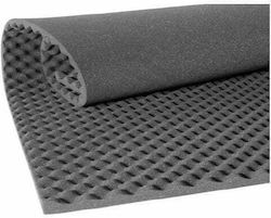 Isolfon Sound Absorbing Sheet Wave T30mm/L100xW50cm Black 9250