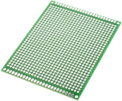 Double Sided Breadboard 90x70mm (#44593)