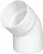 Drivasplast Γωνία Σωλήνα PVC 50mm 1127