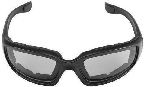 Cycling Glasses with Gray Frame & Transparent Lenses