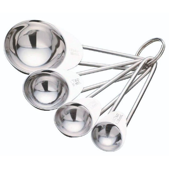 Edelstahl Messbecher 15ml 4Stück