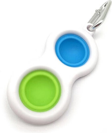 Pop it Fidget Silikon Weiß