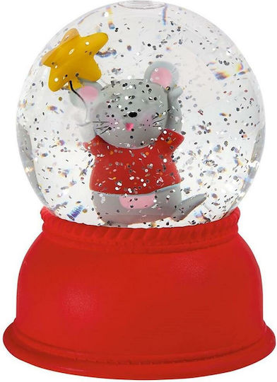 Weihnachtliche Schneekugel Beleuchtet 1Stück