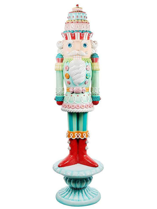 Weihnachts-Nussknacker Mehrfarbig aus Polyresin Höhe 189cm.