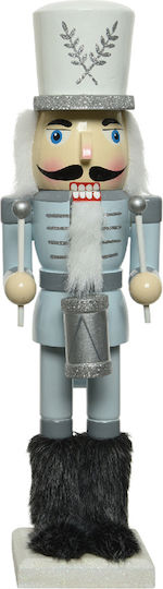 Weihnachts-Nussknacker Gray aus Hölzernes Höhe 89cm.