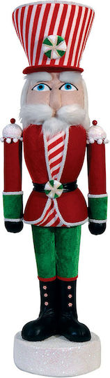 Lianos Nutcracker de Crăciun din Tesatura Înălțime 102cm.