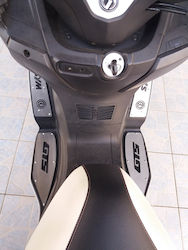 Moto Discovery Προστατευτικά Μαρσπιέ Μοτοσυκλέτας Sym GTS 250 Yamaha GTS Ασημί