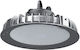 Commercial Bell Light 200W Cool White 20000lm with Built-in LED Black Ø36xH9.6cm