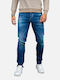 Yolofashion Men's Jeans Pants Blue