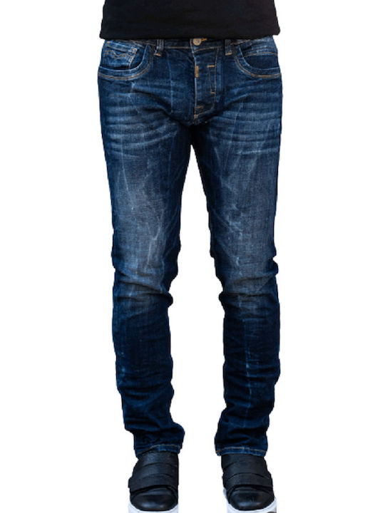 Profil Jean Pantaloni de Bărbați din Jean Albastru