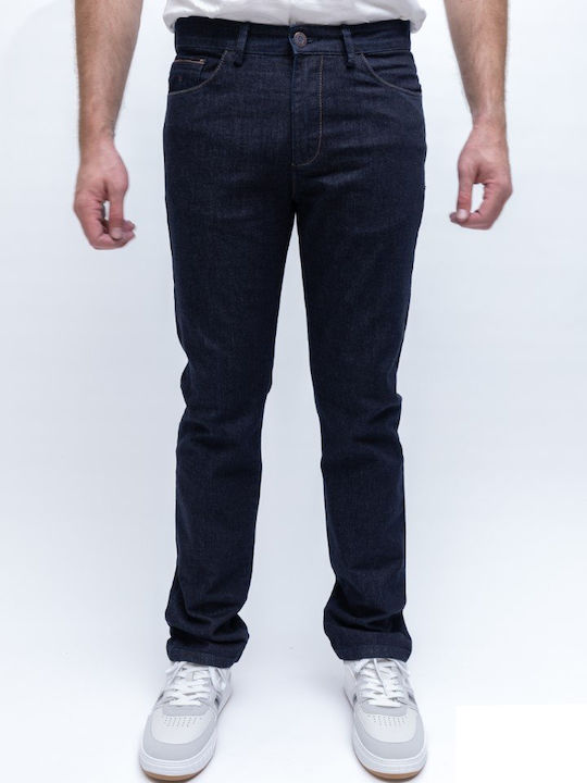 Unipol Men's Jeans Pants in Regular Fit Navy Blue