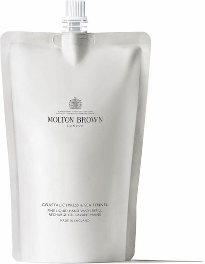 Molton Brown Coastal Cypress Refill Moisturizing Bubble Bath with Ocean Scent 400ml