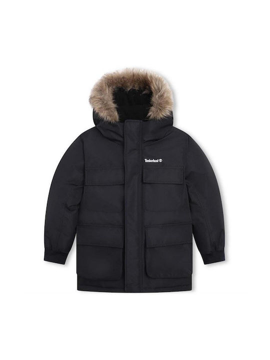 Timberland Kinderjacke mit Kapuze Blau