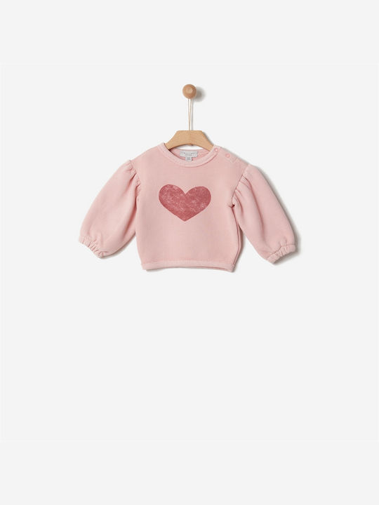 Yell Oh! Kids Sweatshirt Pink