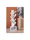 Bookcase Badru White 40x19.5x150cm