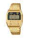 Casio Vintage Men's Watch 35mm Battery with Gold Metal Bracelet
