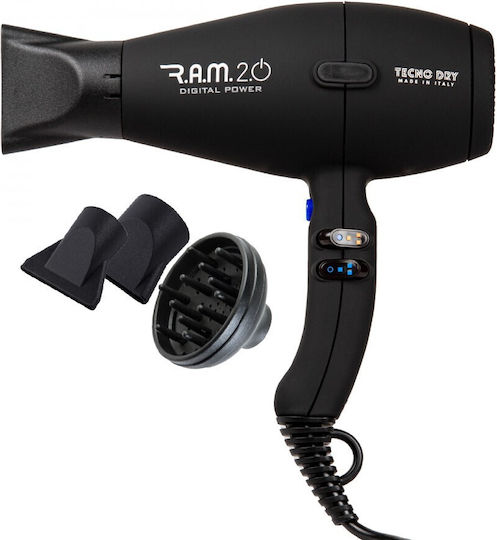 Tecno Dry Επαγγελματικό Πιστολάκι Μαλλιών 2500W