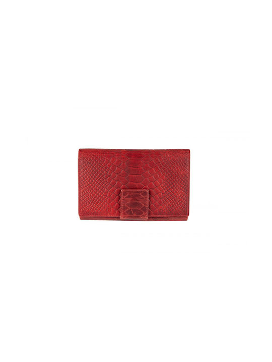 Fetiche Leather Large Leather Women's Wallet Red