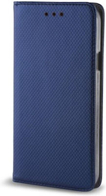 Smart Magnet Back Cover Navy Blue (Realme C33)