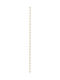 Mertzios.gr Gold Chain Neck 14K Thin Thickness 1.5mm and Length 65cm