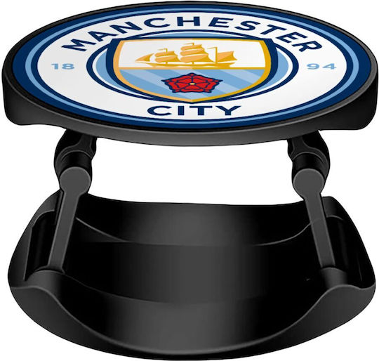 Koupakoupa Pop Socket for Mobile Phone Manchester City Fc Phone Holders Stand Stand Mobile Support Base In Hand Black