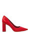 Leather Red Heels