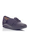 Anatomische Damen Slip-Ons Leder Schwarz