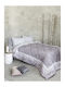 Nima Duvet Queen with Microfiber Filling 220x240cm Nevena Grey