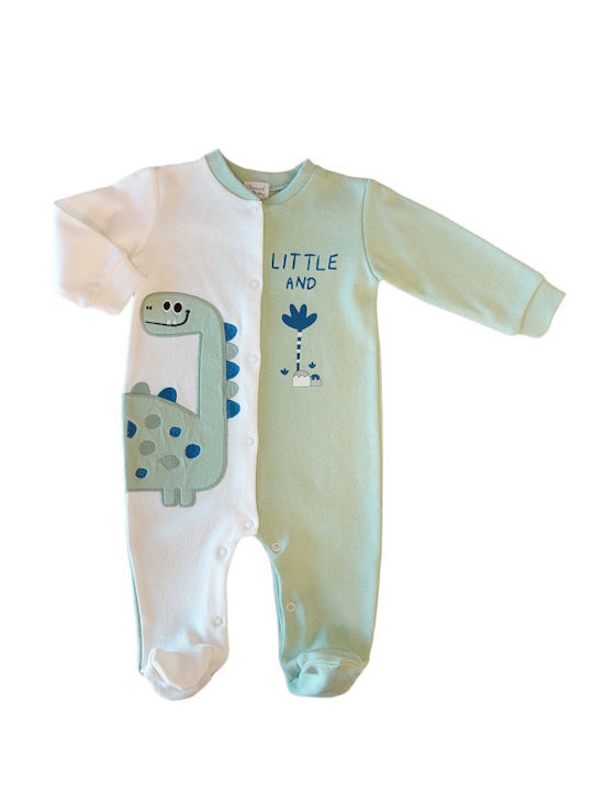 Sweet Baby Бебешко Боди Дълъг ръкав Малък и Зелен