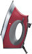 Singer Dampfbügeleisen 1700W mit Edelstahlsohle und kontinuierlicher Dampfabgabe 17g/min Red/Gray