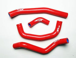 KSX Set Coliere Silențioase Motor Motocicletă pentru Honda CRF 250 Roșu