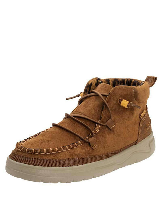 Jeep Footwear Piele Ghete dama Tabac maro