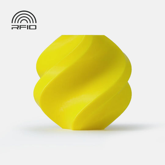 Bambu Lab PLA 3D Printer Filament 1.75mm Yellow 1kg 1pc Spool