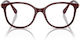 Swarovski Swarovski Brillengestelle Mit Rezept Burgundischer Acetat SK2002