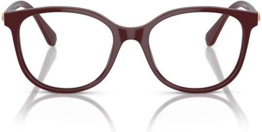 Swarovski Swarovski Brillengestelle Mit Rezept Burgundischer Acetat SK2002