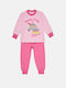 Eleten Set Top & Bottom Kids Pyjamas Fuchsia