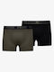 Puma Men's Boxers Khaki 2Pack