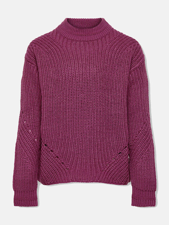 Only Pulover pentru copii Cu mâneci lungi Violet