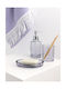 Palamaiki Glass Bathroom Accessory Set Transparent 4pcs