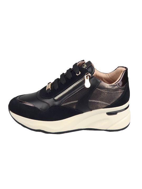 Keys Damen Sneakers Schwarz